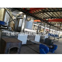 诸城国邦食品机械 青豆燃煤油炸流水线生产工艺